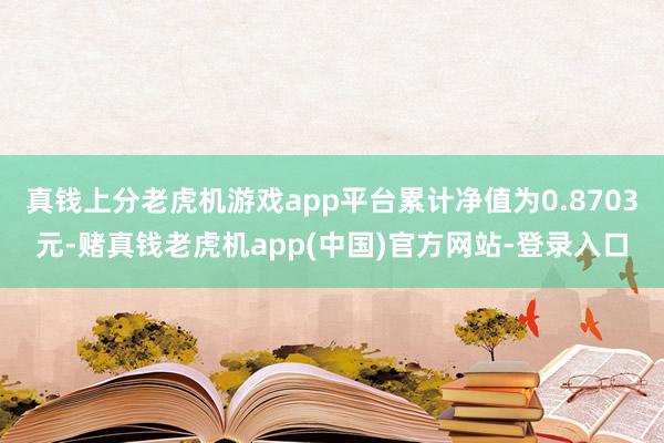 真钱上分老虎机游戏app平台累计净值为0.8703元-赌真钱老虎机app(中国)官方网站-登录入口