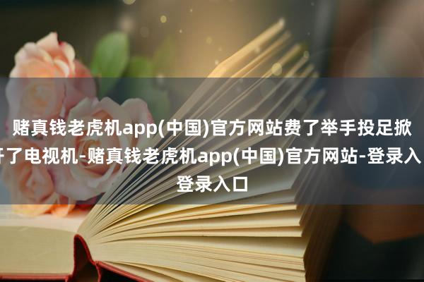 赌真钱老虎机app(中国)官方网站费了举手投足掀开了电视机-赌真钱老虎机app(中国)官方网站-登录入口