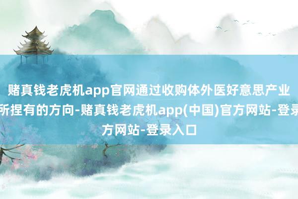 赌真钱老虎机app官网通过收购体外医好意思产业基金所捏有的方向-赌真钱老虎机app(中国)官方网站-登录入口