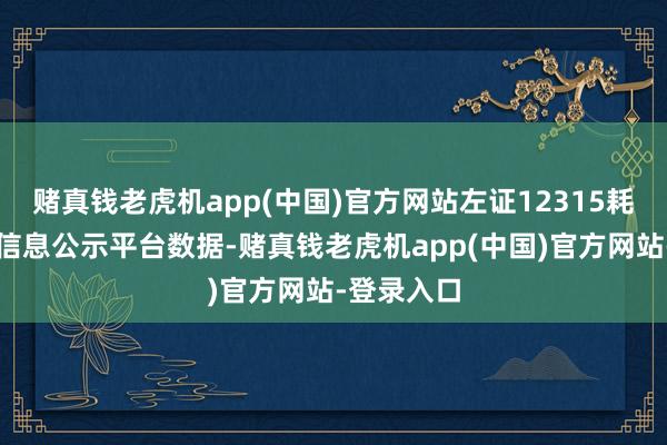 赌真钱老虎机app(中国)官方网站左证12315耗费者投诉信息公示平台数据-赌真钱老虎机app(中国)官方网站-登录入口